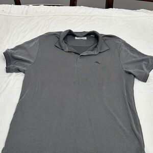 Tommy Bahama Gray Polo Shirt
